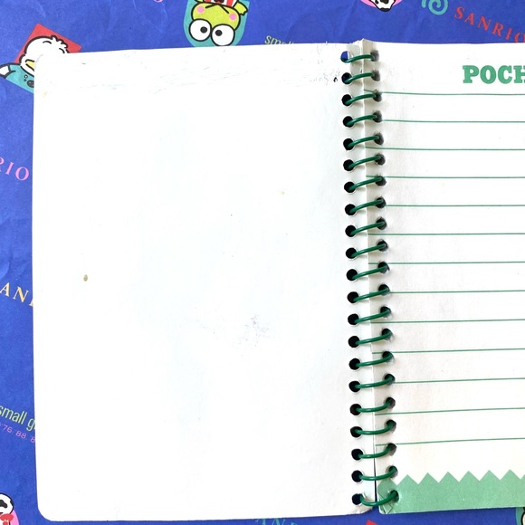 Vintage Sanrio Pochocco mini spiral notebook - Picture 5 of 6